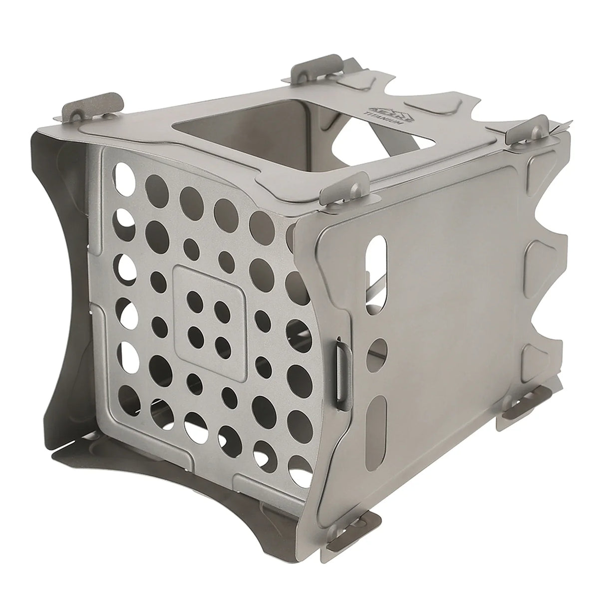 Survival Picnic Aeike Camping Backpacking Wood Stove Burning for Portable Wood Lightweight Folding Cooking Stove