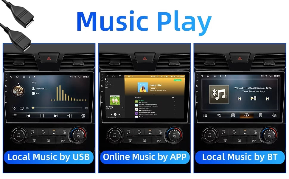 Altima Navi Support for 8 GPS inches 9 Double Car & Stereo 2014-2018 12 Android Camera Carplay Car Auto Screen FM with Nissan Backup IPS BT Touchscreen Radio Android Din core(4+32G)