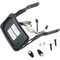 Cycle Curved License Signal CV-4654B Visions Slick - Mount Plate Frame and Black