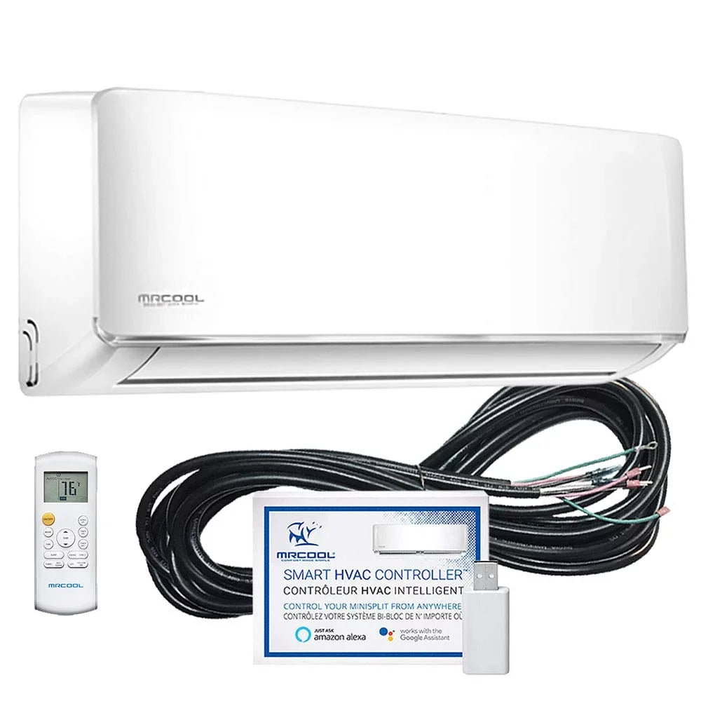 Ductless Energy DIY BTU Split 3rd Heat 24k MRCOOL 20 Star 230v System - SEER Generation Pump