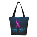 Pink Two Bag Capacity Awareness Human Hands Holds Tote Shopping Bag,Shoulder Lukts Large Ribbon Handbags Bag Women'S Are Hobos