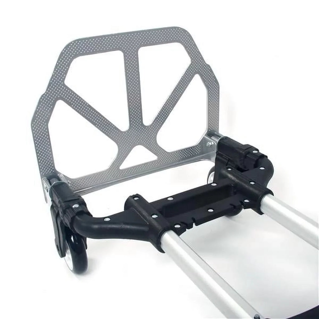 Trolley Cart Aluminum Push black Truck Folding luggage trolley Collapsible telescopic cart Portable foldable Portable Black trolley Dolly
