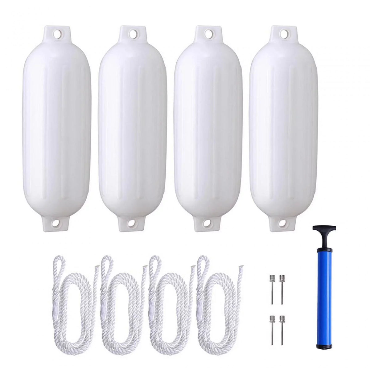 Air with Boats, Pin, Pontoon Protection Inflatable 4Pcs s, for Docking Boat Inflatable Marine Pump, Marine Boat