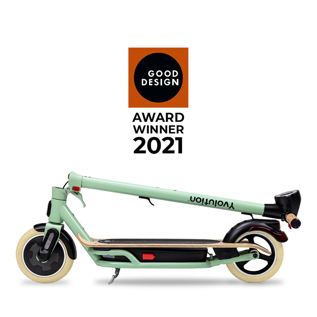 Display, (Green) Foldable LED for Design Scooter Electric YES Yvolution Adults