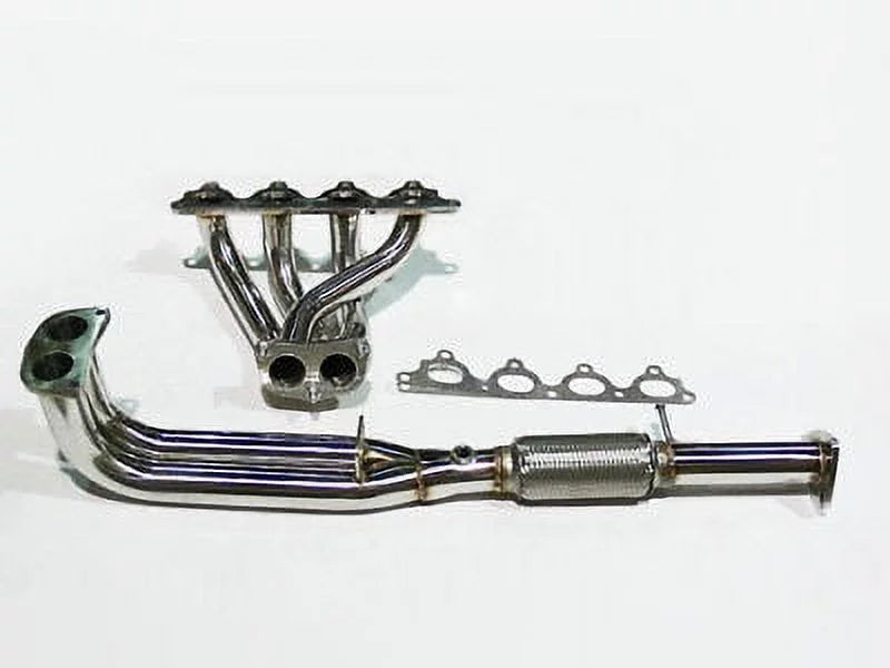 H23 Stainless For OBX-RS By to Header 1992 Prelude 1996 Steel Fitment Honda Si 2.3L