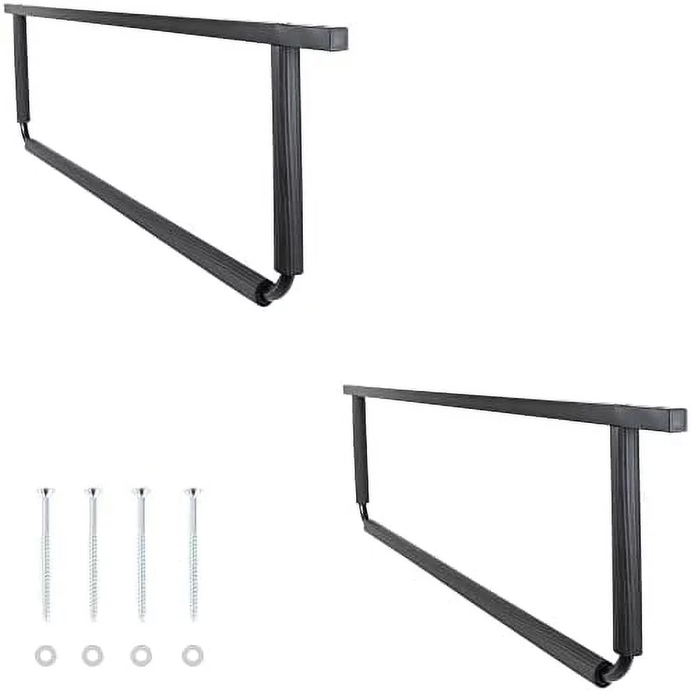 Or Overhead Storage Rack 24" Center, Black 16" On Board