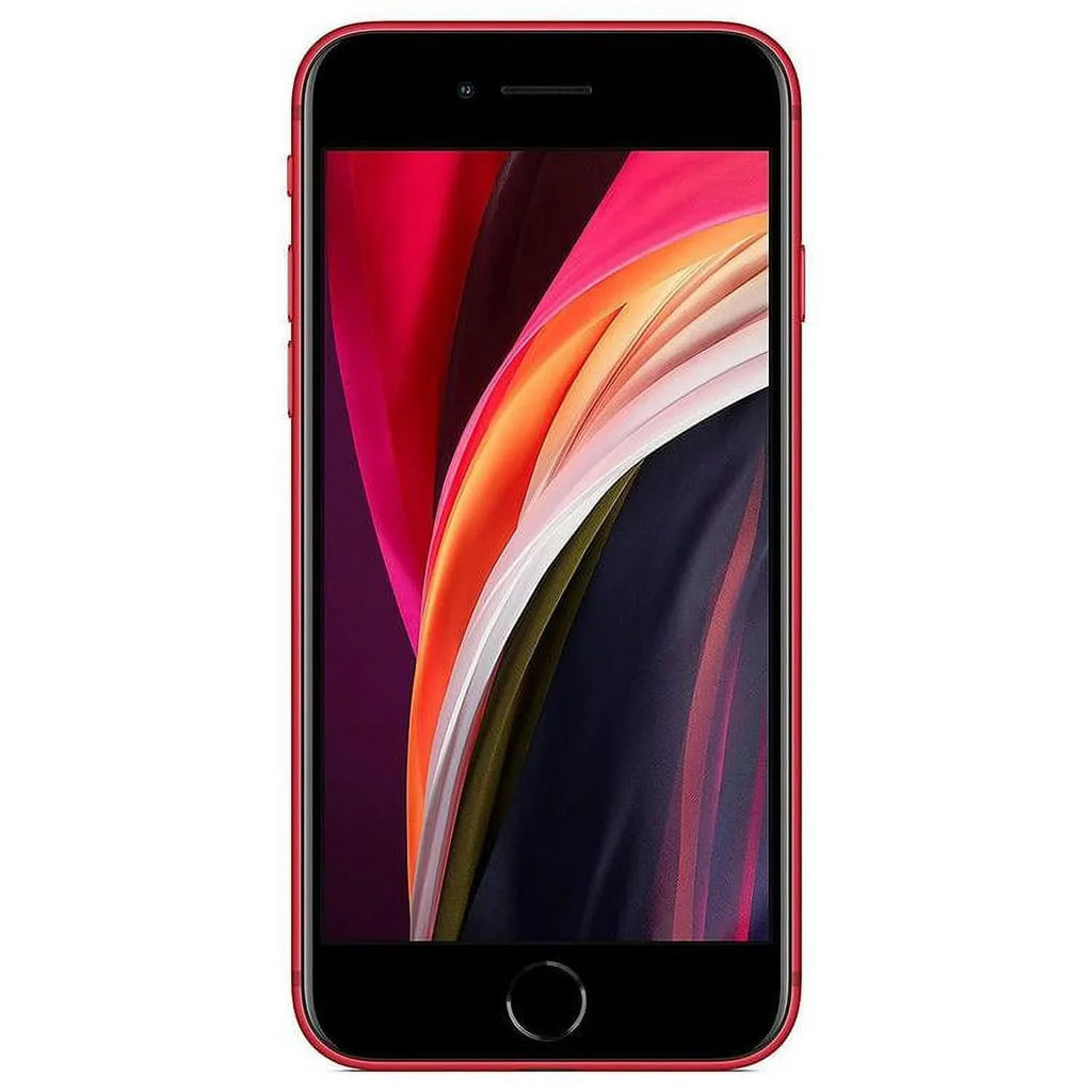 Gen) (2nd Unlocked) (Fully 64GB Restored (Refurbished) Pre-Installed A2275 Tempered SE Glass Apple iPhone Red w/