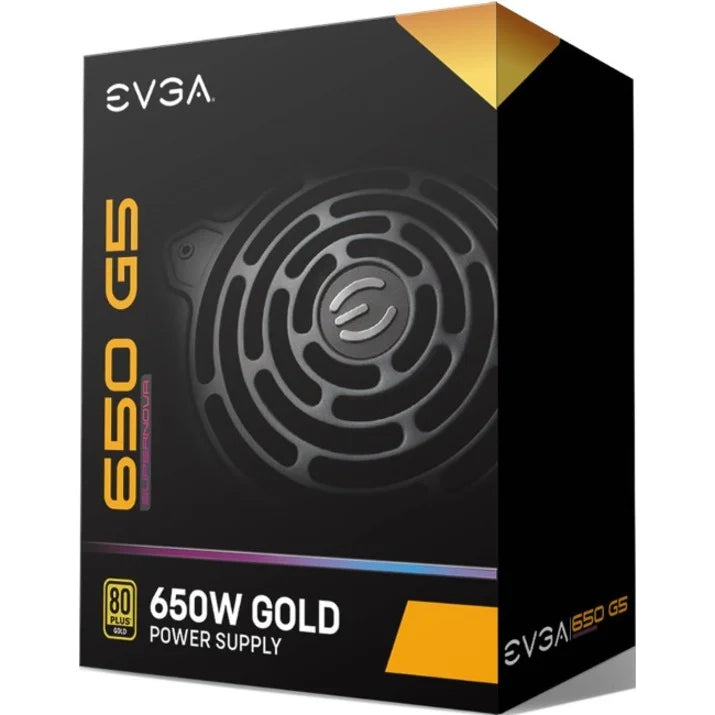 Size, Fully EVGA Includes Tester, Self Fan, 220-G5-0650-X1 Compact 650W, SuperNOVA Mode 150mm ON Power Year Modular, 10 650 Gold Eco FDB 80 with Power Plus G5, Supply Warranty,