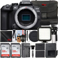 Memory with + R10 Only) Mirrorless (Body LED EOS + Canon SV Pack + SanDisk Accessory 128GB Case Premium 2 Card Flash Camera Bundle