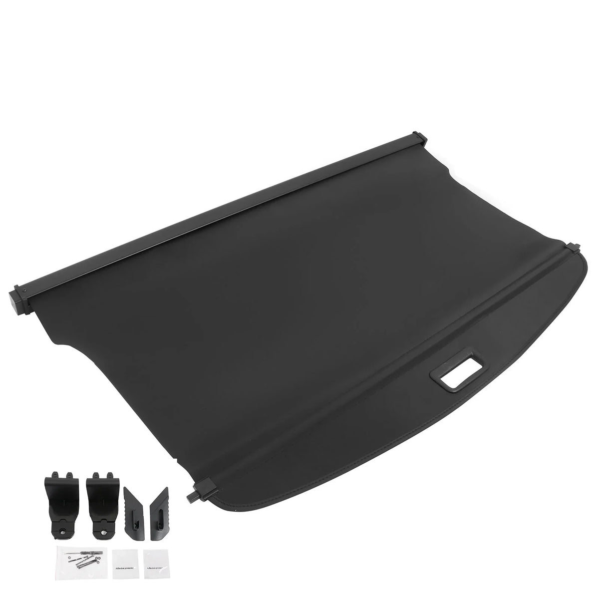 Canvas Cover With Added Replacement Ford Retractable Black Rear Security 2020-2024 on Motorsports Cargo Escape Ikon Tonneau Compatible Trunk Luggage Bodykit Shade