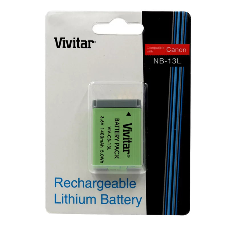 Digital Camera NB Two SX720 Canon Rechargeable 13L Battery Replacement HS PowerShot for Canon Vivitar