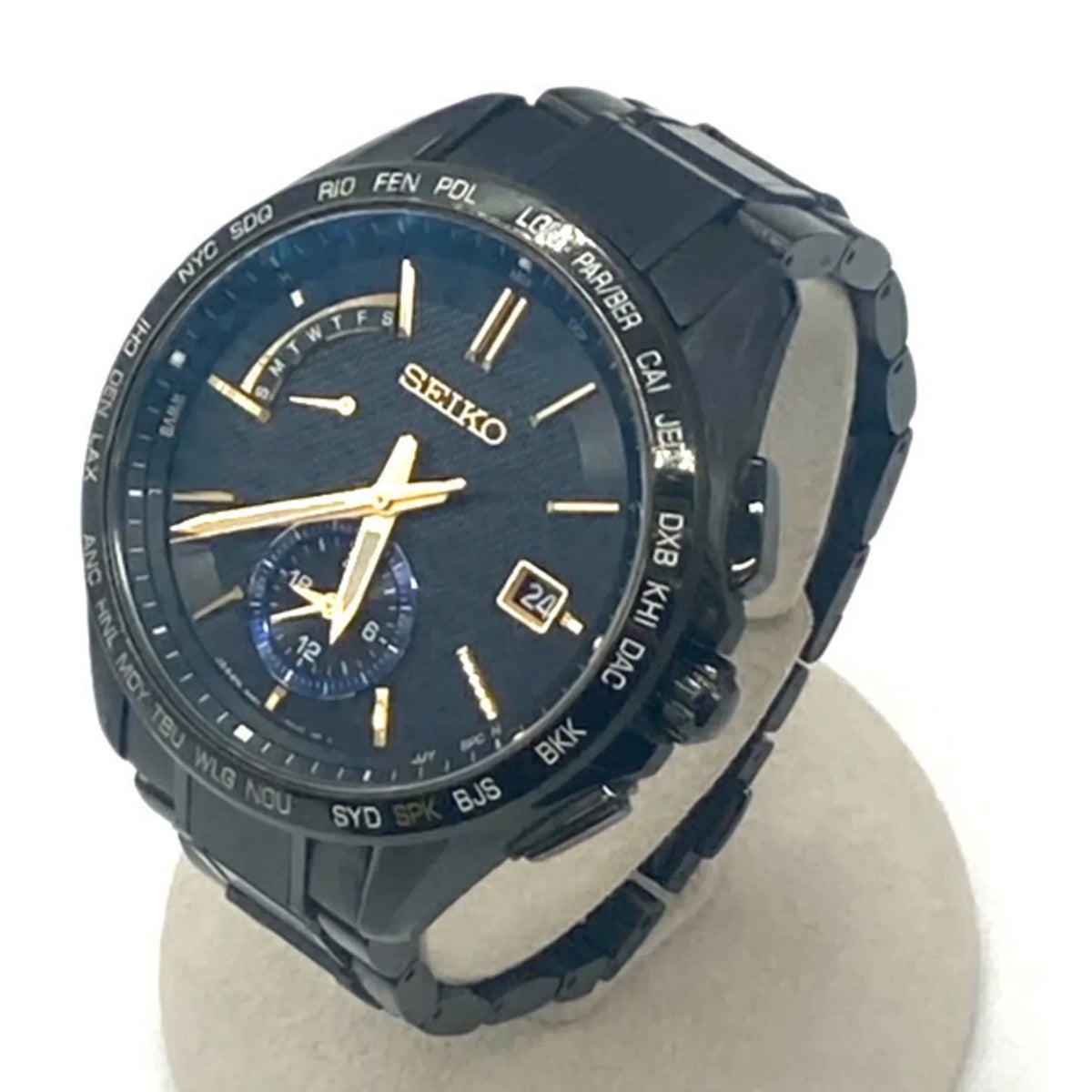 Brights Watch 8B63-0AM0 Pre-Owned Limited Men's Titanium SEIKO Shohei Model Otani (Good) SAGA2571100