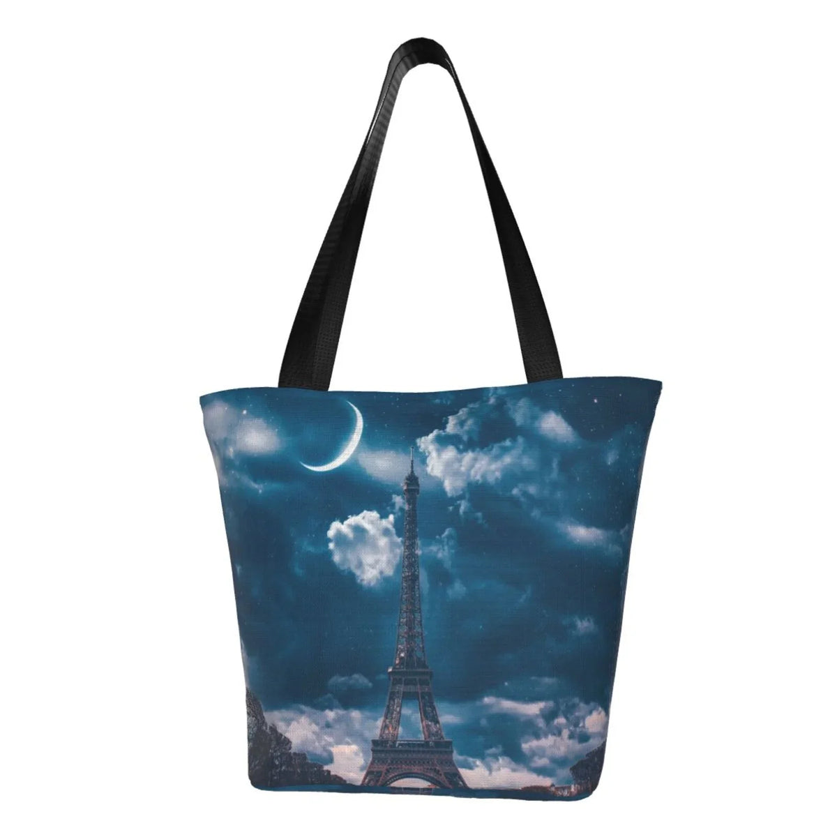Handbags Women'S Bag Shopping Lukts Bag Night Eiffel Capacity Large Hobos Tower Tote At Bag,Shoulder