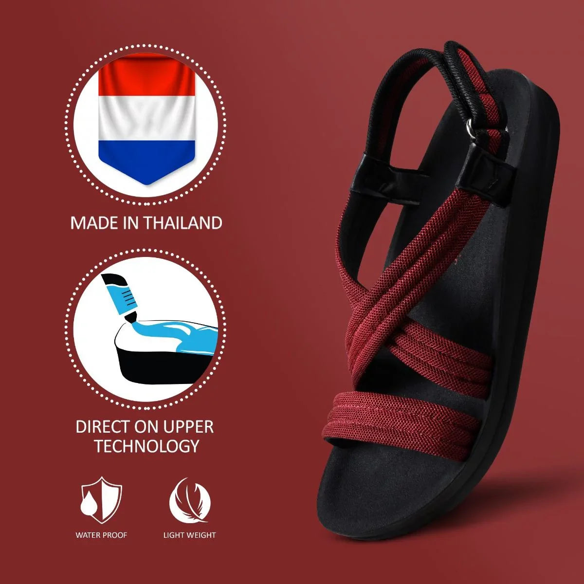 Strap Open Aerothotic Hadal Ankle Toe Adjustable Women's Sandals