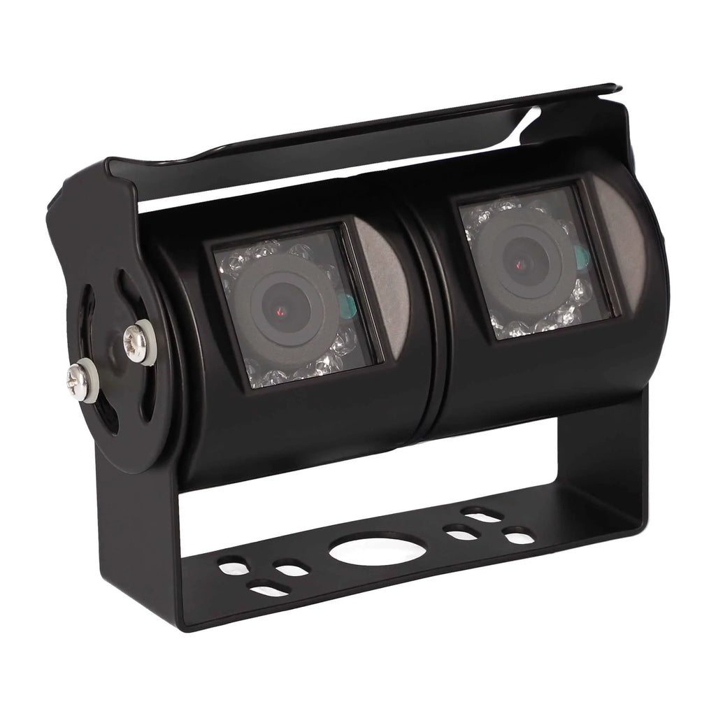12 Adjustable Commercial LED iBeam IR TE-CCDL1 Camera Universal Dual-View