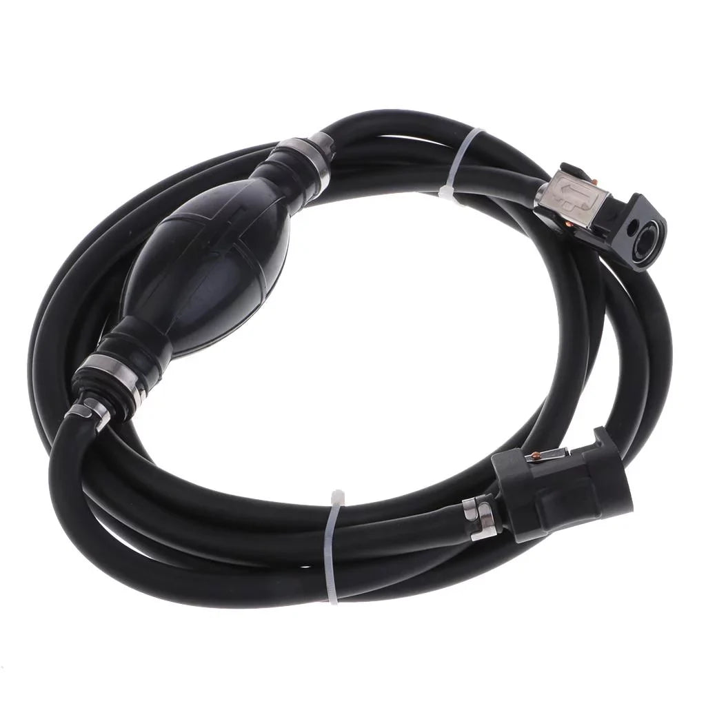 Connector Line Tank (Rubber) with Boat Petrol Marine - RVs Bulb Universal Fuel And 6.5x11mm