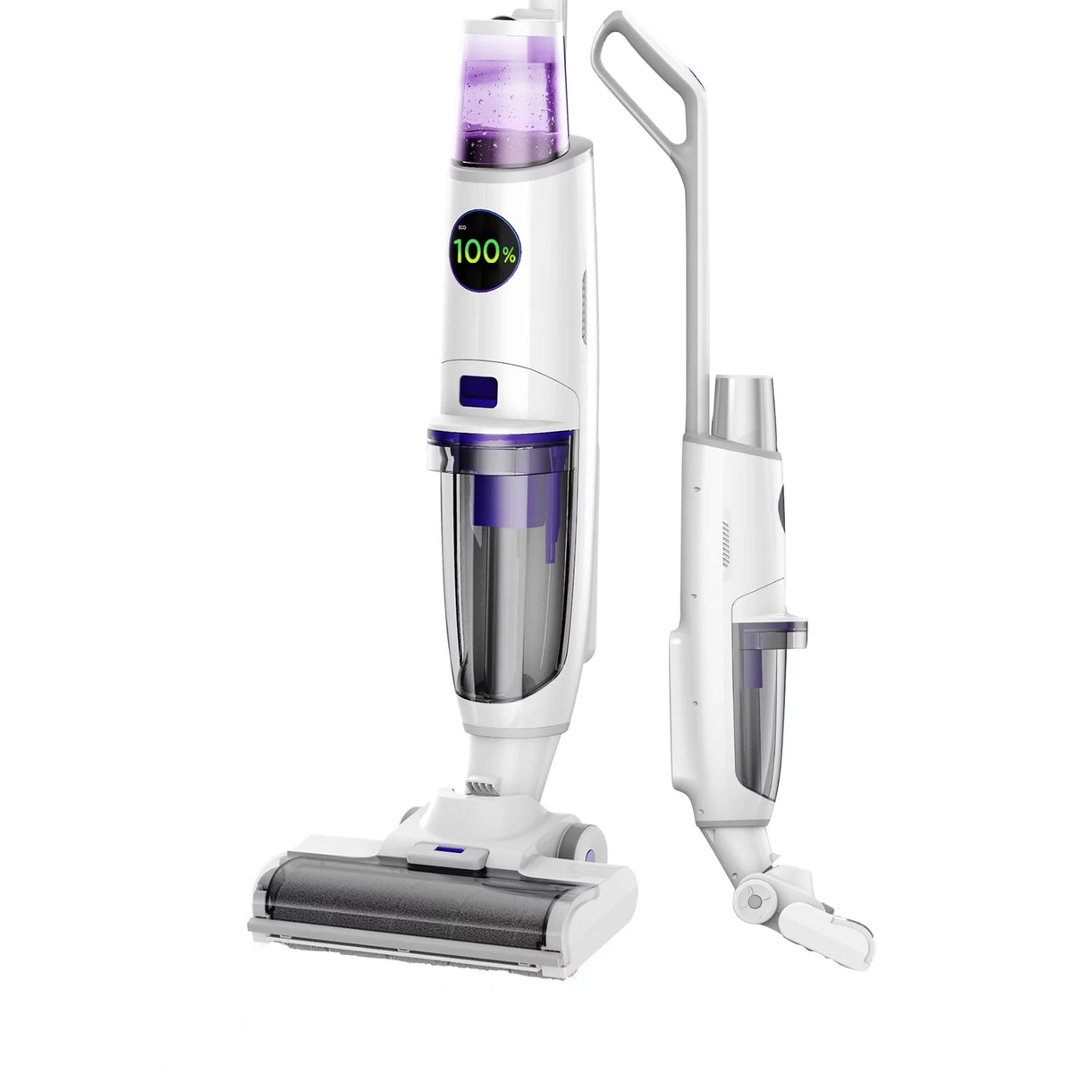 & in Wet 3 Lunaglow technology 1 Cleaner with Self-cleaning Dry Nano Vacuum