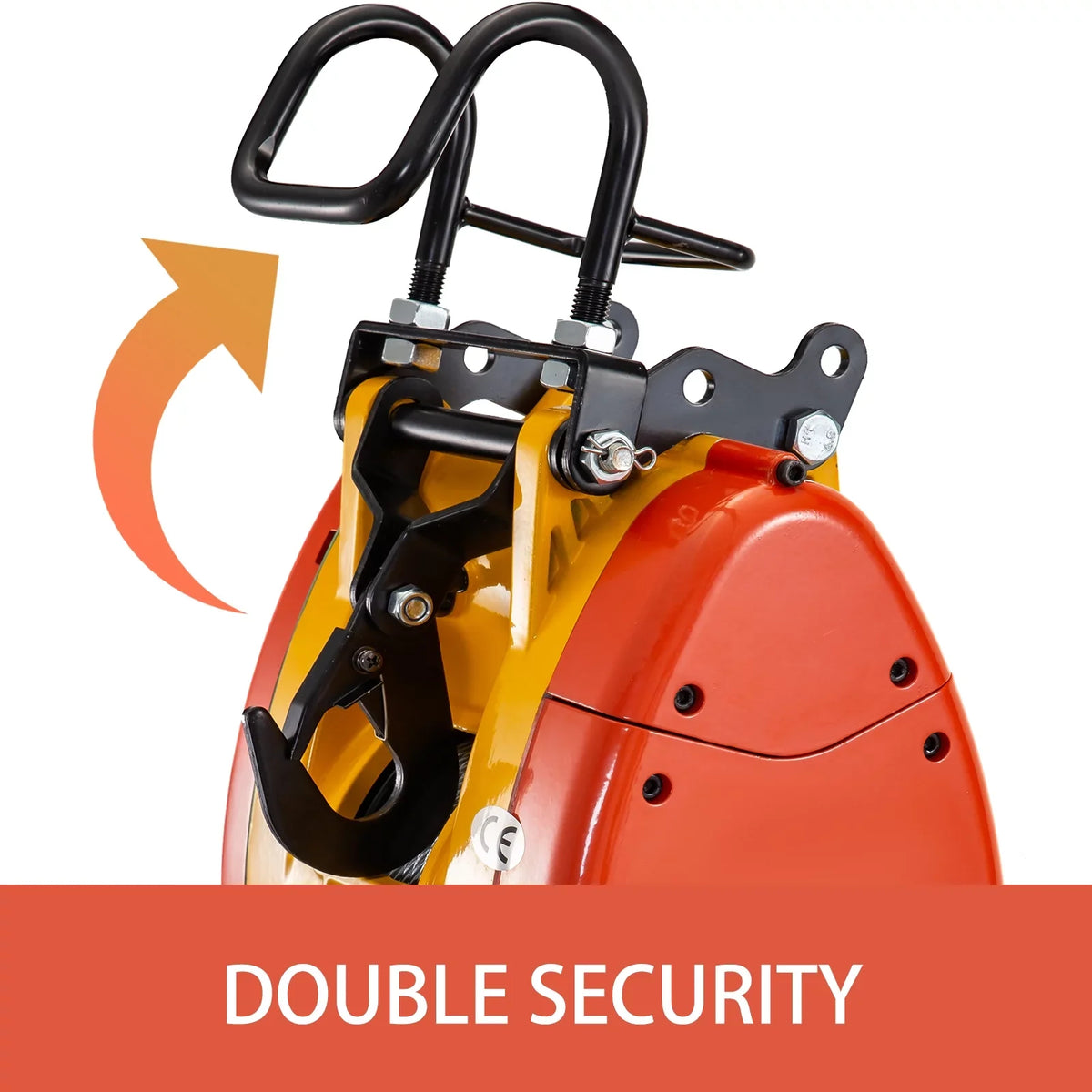Electric 98ft/30m System Control with Lift Volts Phase Overhead Pulley Winch VEVOR Crane Electric Remote 1 Wire Electric Trolley Hoist 230kg with Length 507lbs Steel Capacity Rope 110