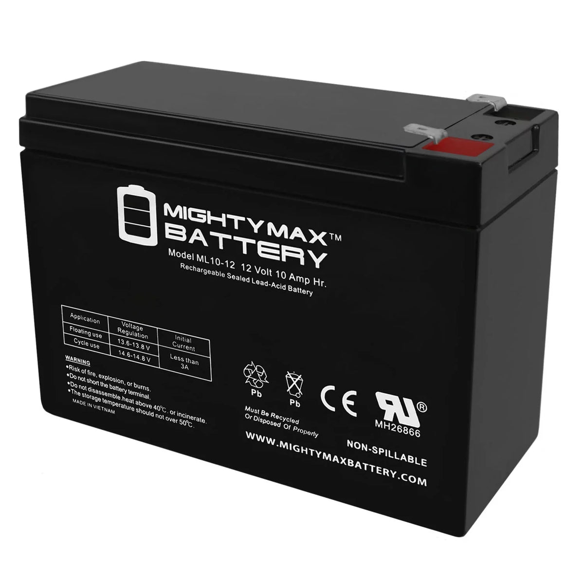 12V Model for 10AH Battery ES400 LIFAN #