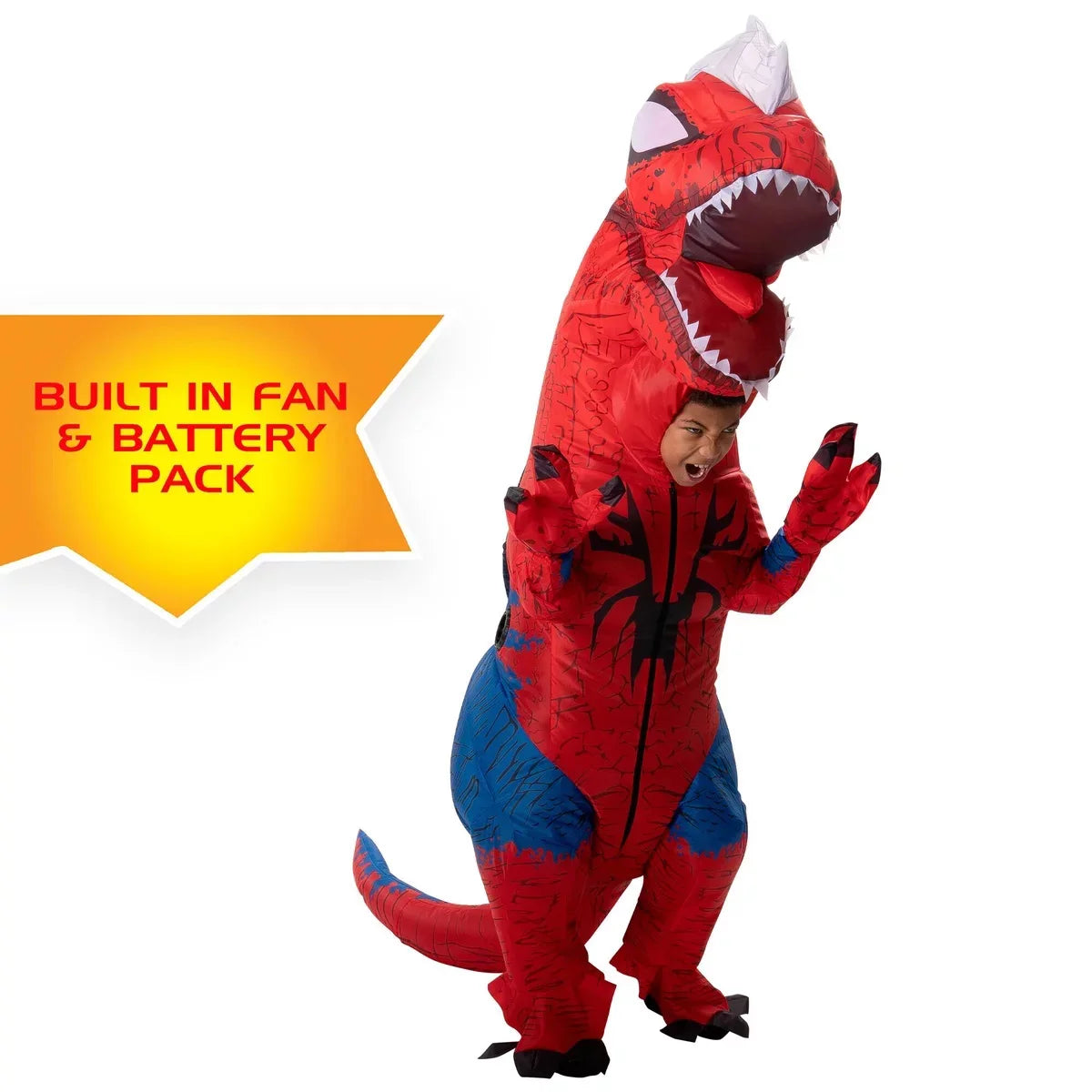 Inflatable Spider-Rex Marvel Costume Child | Large