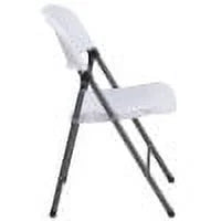 Furniture Series Flash HERCULES White Charcoal with Capacity Plastic Frame Chair lb. Granite 330 Folding