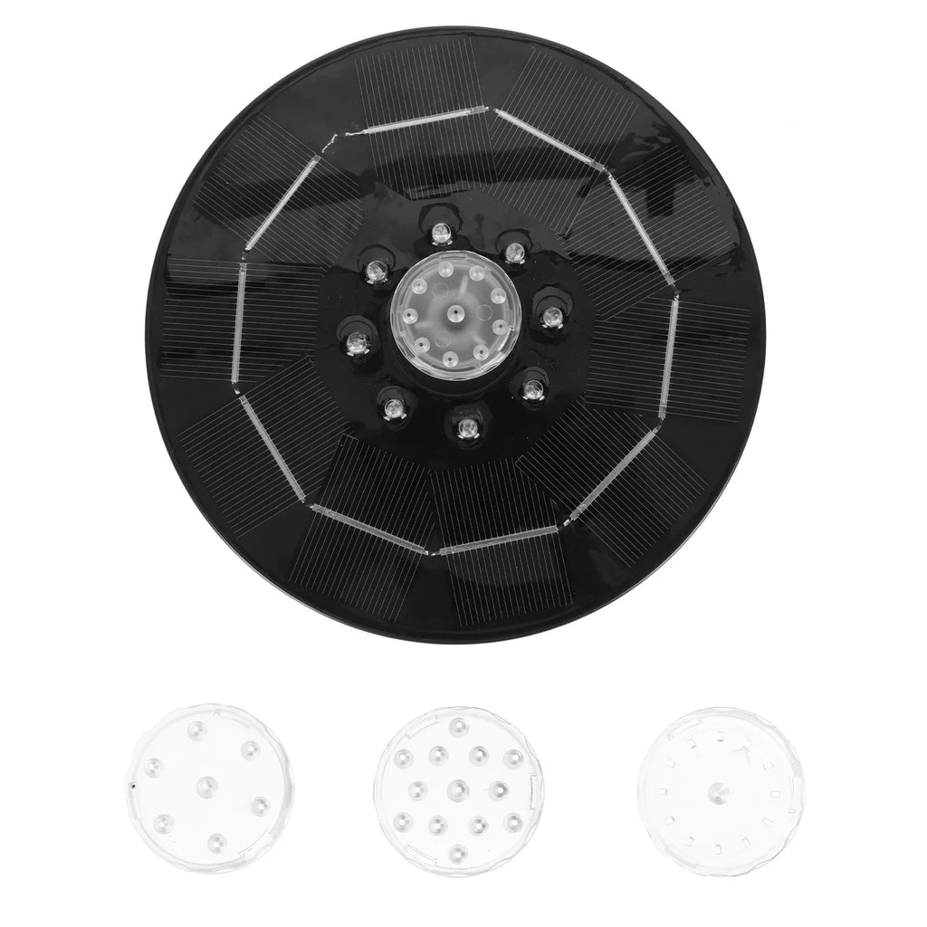 Light Outdoor Fountain Creative Fountain set Fountain with of Solar Guichaokj 1 LED Pond