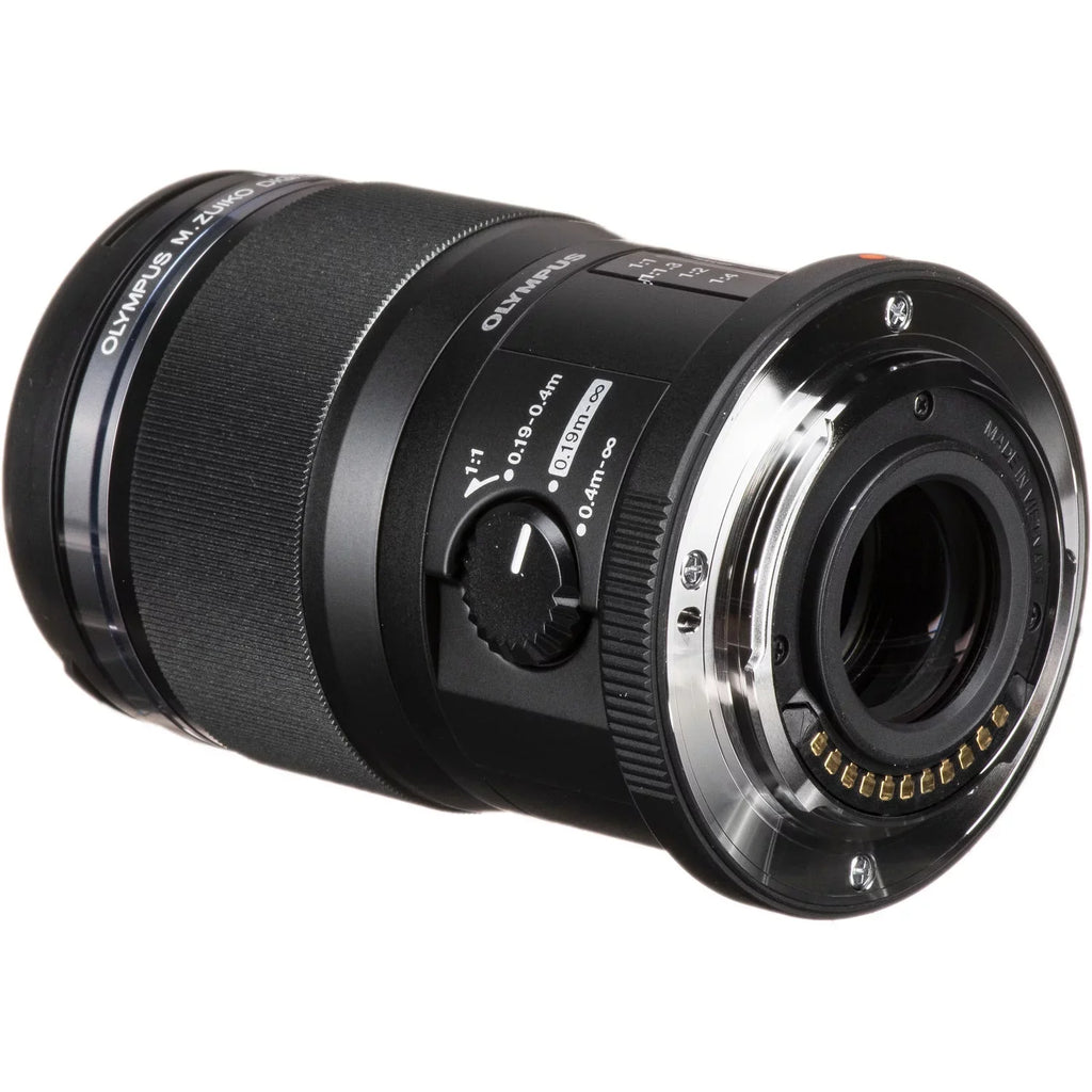 Olympus - ED f/2.8 Digital M.Zuiko Black 60mm Lens Macro