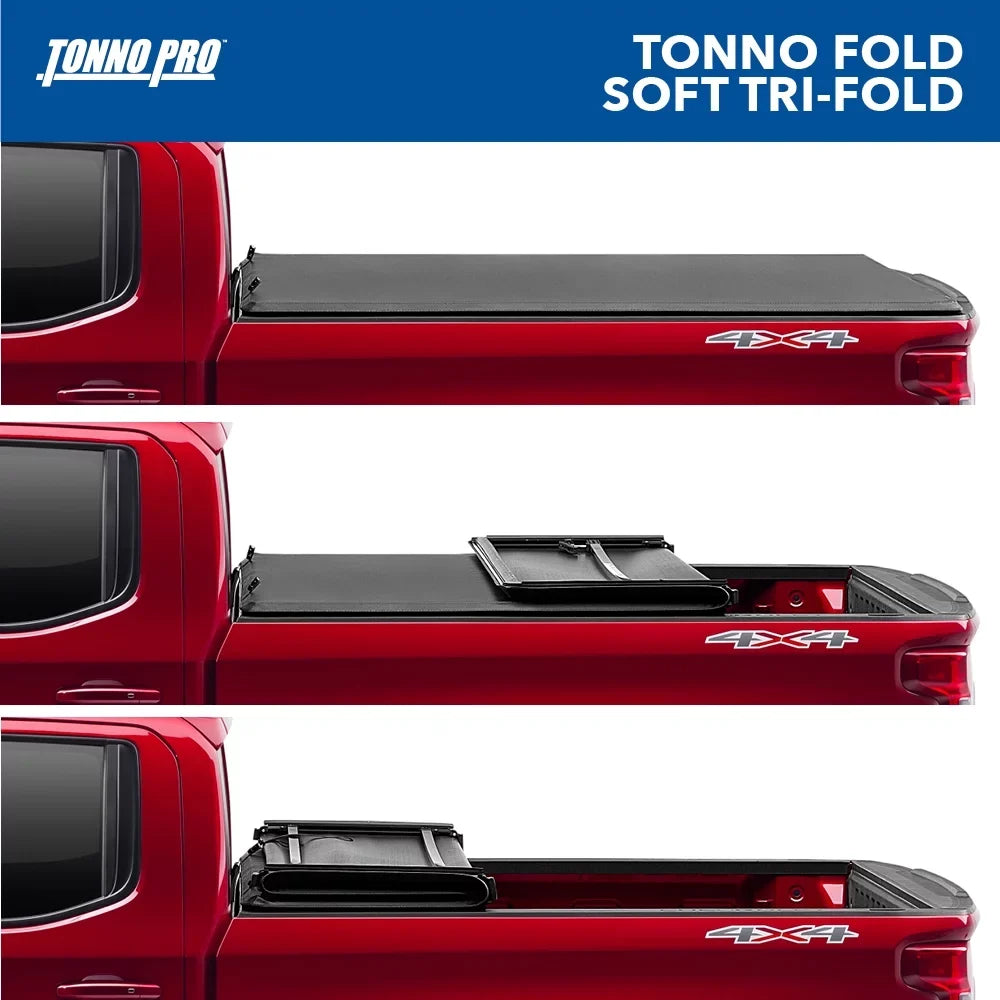 Cover Pro Tonno (60") Fits Honda Tonno Ridgeline - 42-600 2006 5' Truck | Tonneau Folding | Bed Bed 2015 Soft Fold,