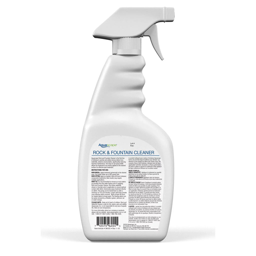 & Fountain oz Aquascape 32 Cleaner, Rock