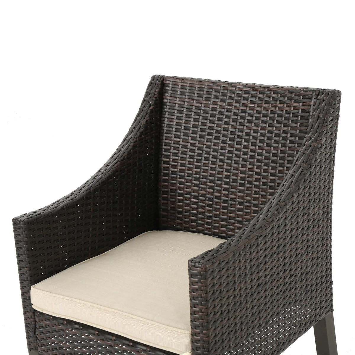 Beige Noble Outdoor House Multibrown, with Cushions, Wicker Piece Set Arcadia 9 Dining Rectangular