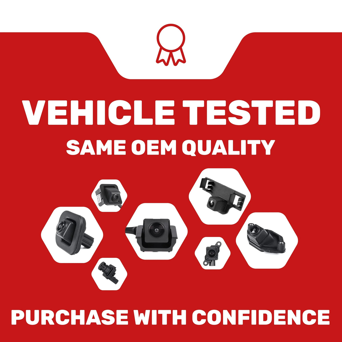 (15), (16) OE Master GMC for Backup w/Surround ESV Tailgaters Escalade/ESV Replacement Escalade/Escalade / (15-16) w/Surround # Cadillac View w/AVM Yukon/XL/Denali 23324497 23135152, Camera 23405751,