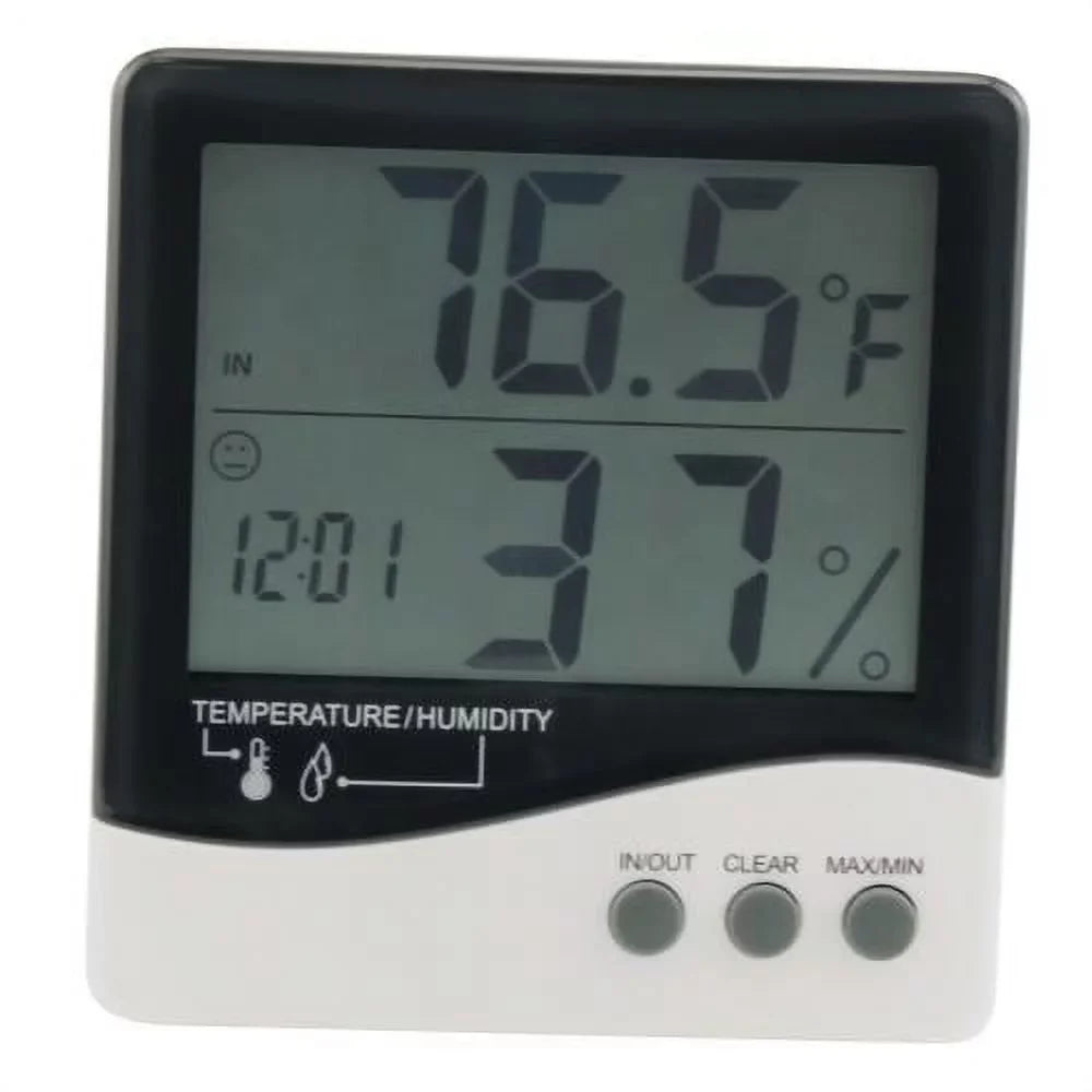 (20/Cs) Grower's Large Hygrometer / Display Thermometer Edge