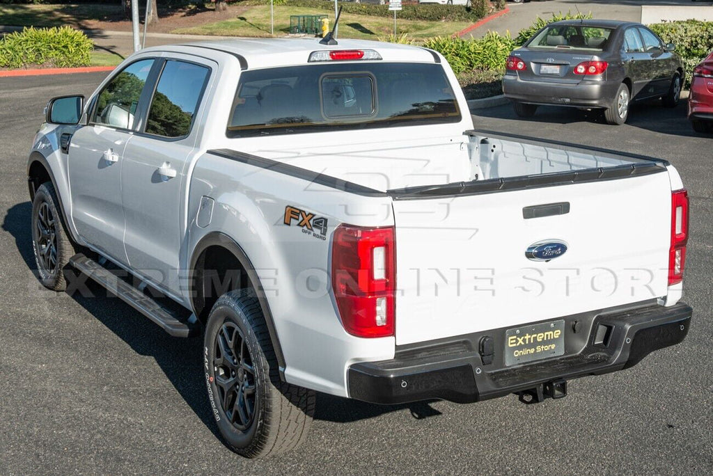 | Street Rear ALL For Trunk Ranger MATTE Series Tailgate Spoiler Replacement 2019-Present ABS Models Ford Lid - BLACK Wing Plastic