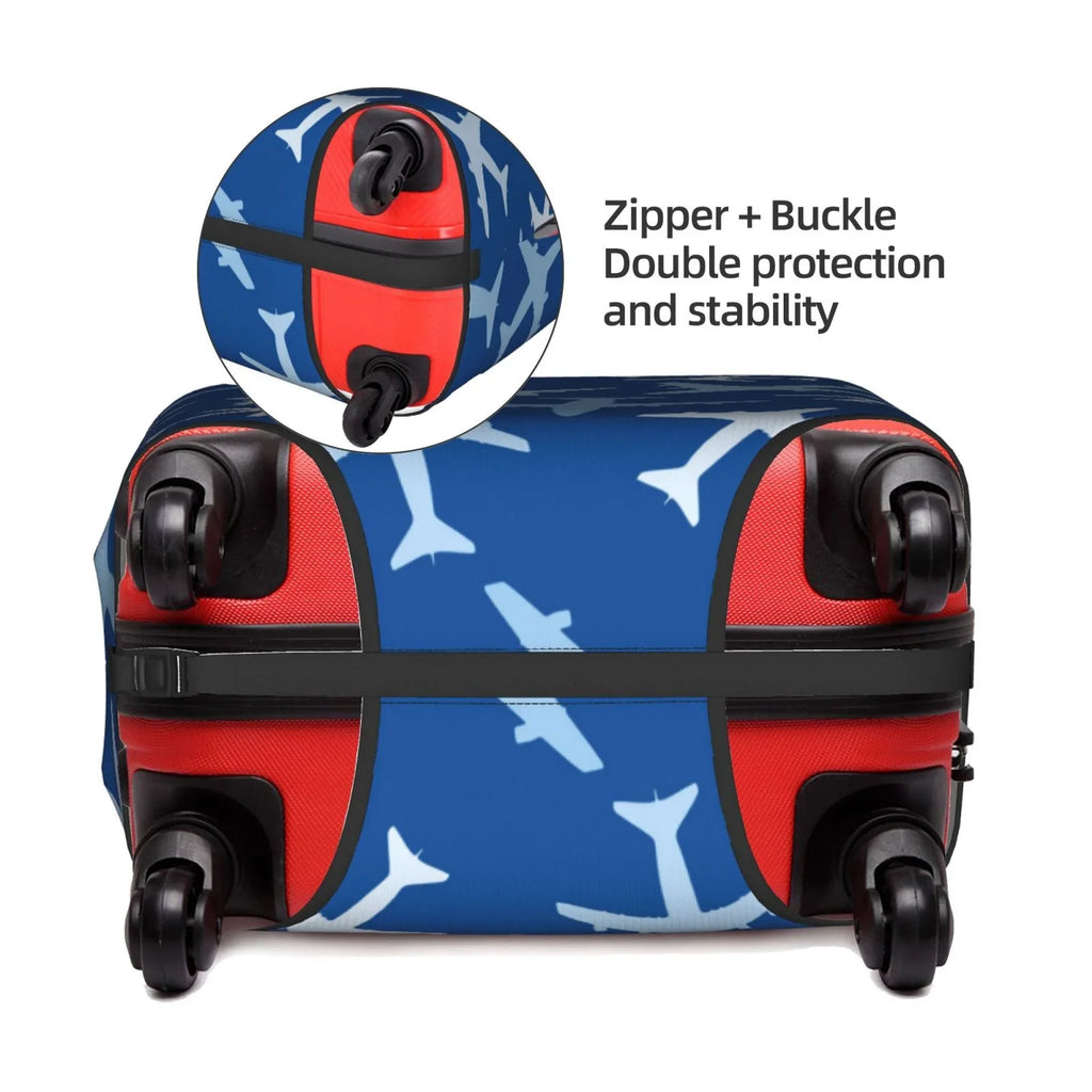 Cover Washable Travel 18-32 Bag,Anti-Scratch,Dust-Proof Lukts For Adult,S Suitcase Luggage The Kid Inch Sleeve Protector (For Airplanes Sky Luggage) In Suitcase Elastic