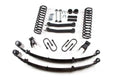 4WD Gas ZONJ23 Kit 4.5 Spring Cherokee Jeep ZoneOffRoad inch Coil 1984-2001 XJ Lift Fits