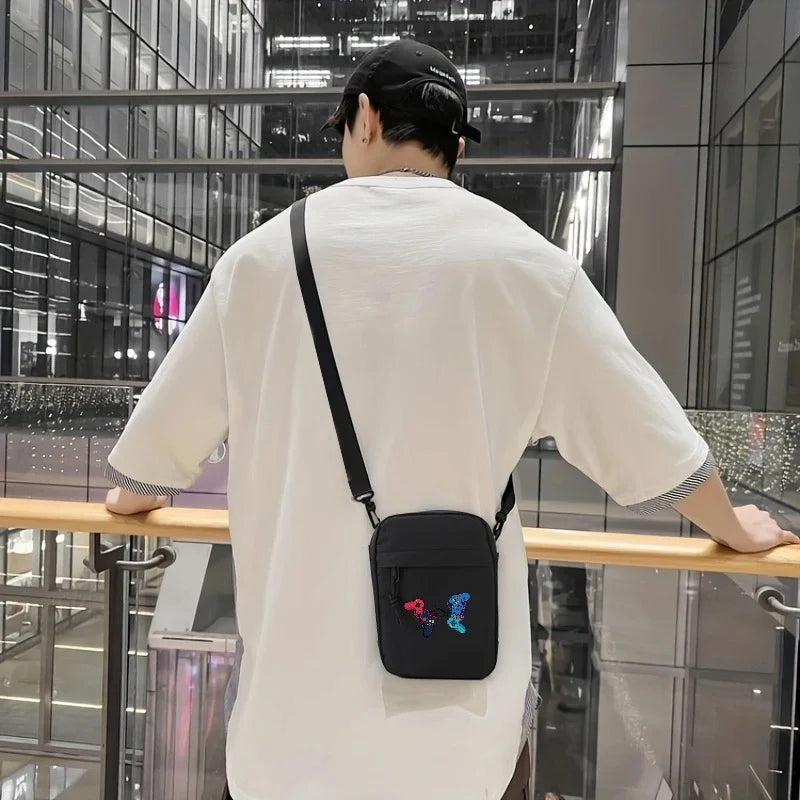 Handle Sling Women‘s moocr Detachable Lightweight Games And Print Casual & Bag Sports Bag & Commute Shoulder For Travel Crossbody With Outdoor Men‘s Daily Strap