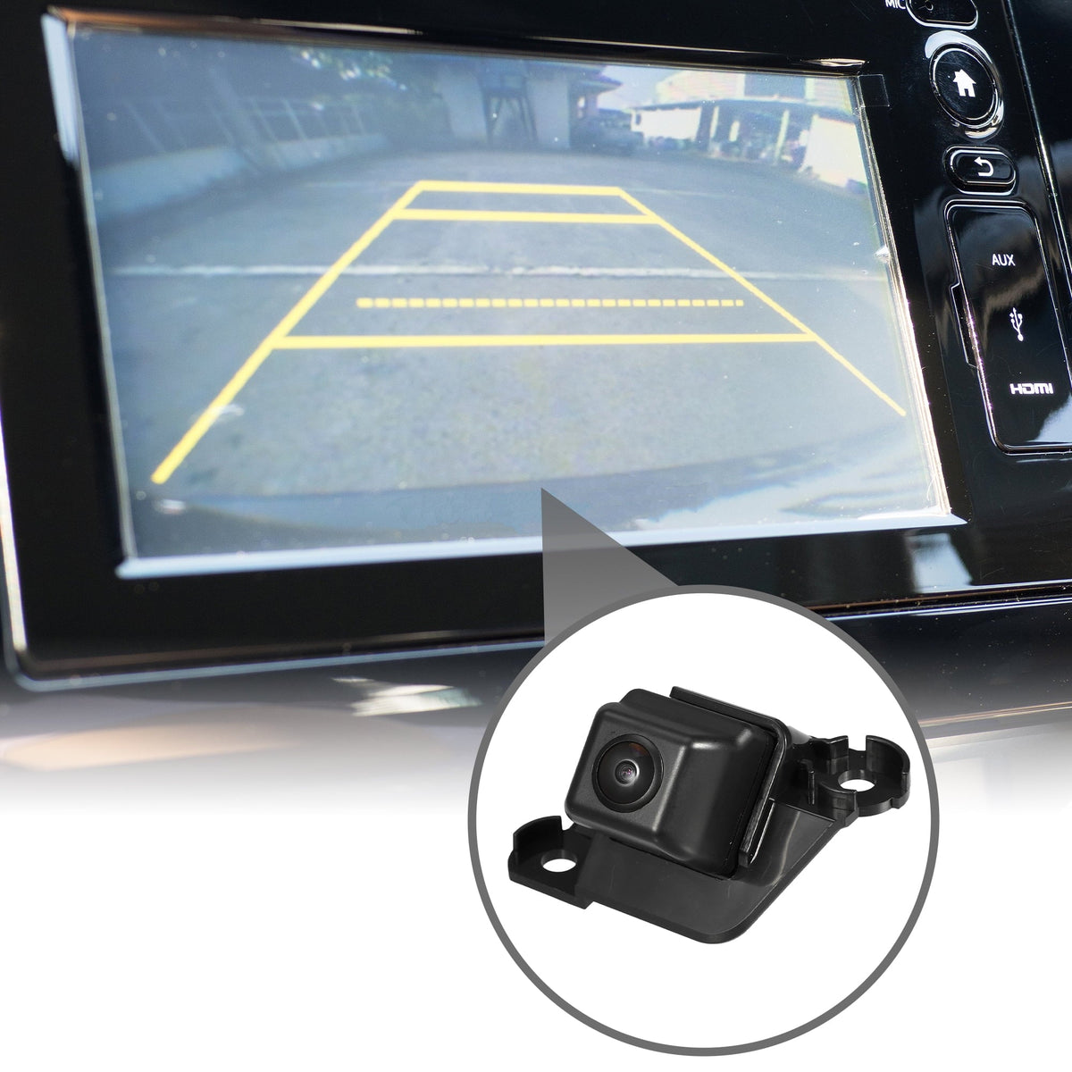 View Back Up Plastic 2009-2015 for Rear Black No.86790-04010 Tacoma Camera Toyota