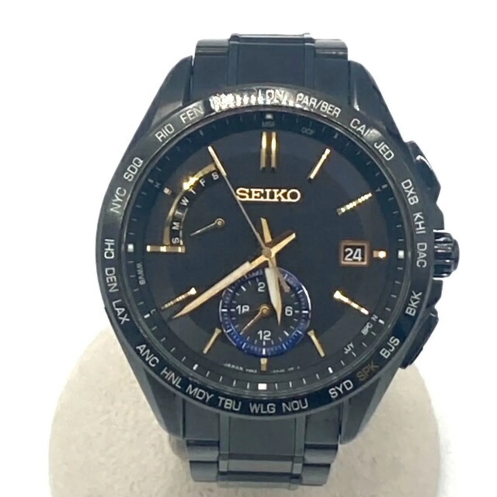 Brights Watch 8B63-0AM0 Pre-Owned Limited Men's Titanium SEIKO Shohei Model Otani (Good) SAGA2571100
