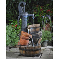 Led with Water Pump Row Classic Pemberly Light Fountain