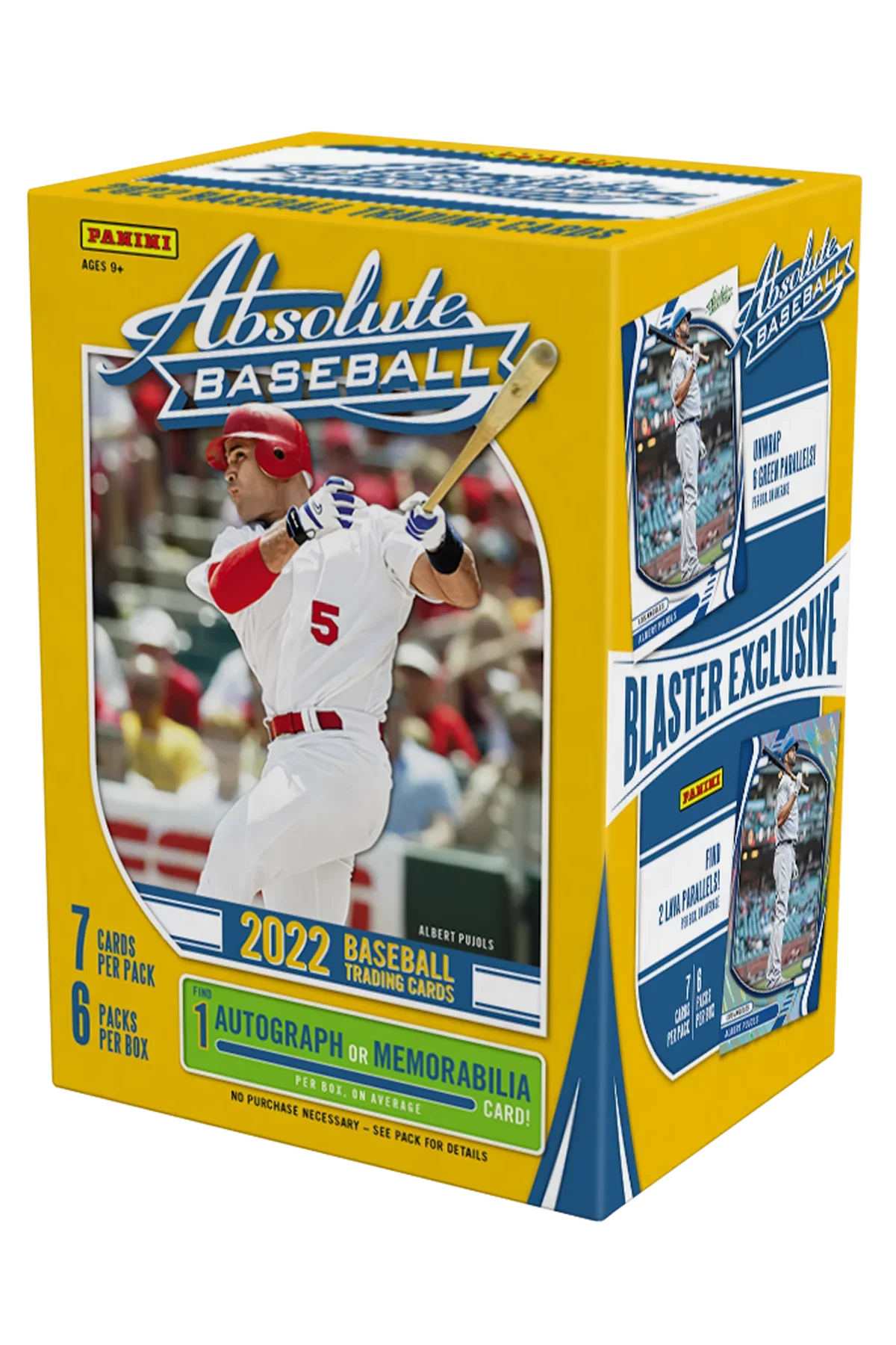 2022 Panini Absolute Box Trading Blaster Baseball Cards