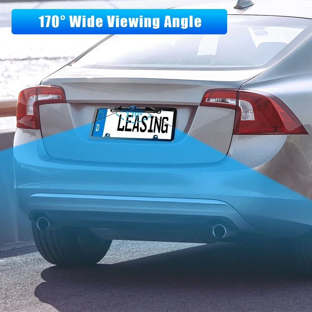 Reverse Aid License Frame Vision Night - Camera Plate Parking
