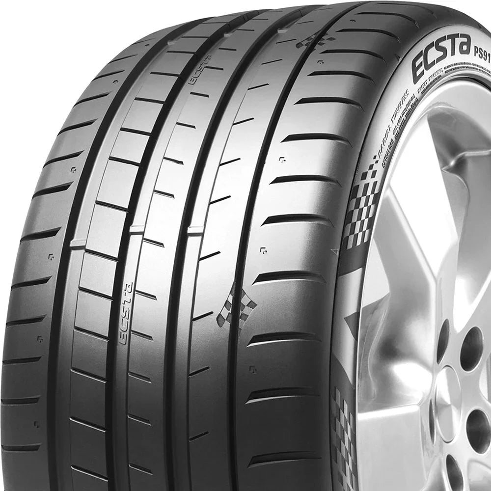 Touring Performance (TWO) Titanium, 2012-18 2017-23 Tires High XL Civic Honda 235/40ZR18 PS91 Ecsta of Sport 95Y Pair Focus Kumho Ford Fits: 2