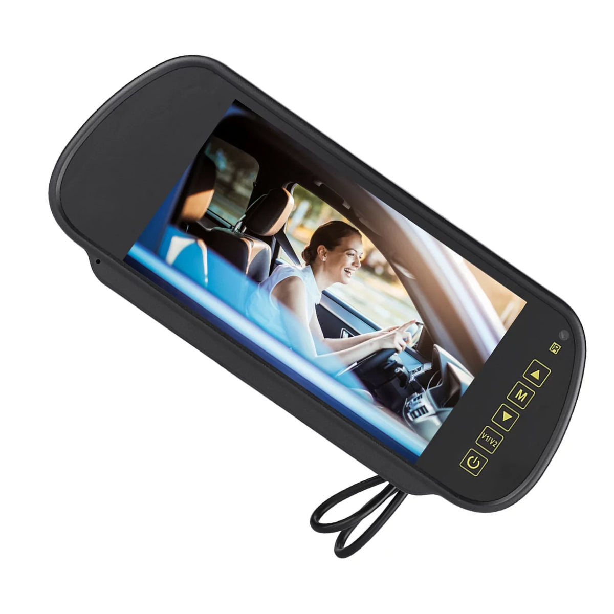 Rearview Monitor Auto Bracket 7inch Mirror View LCD Car Dimming Mirror- With Rearview Camera Car Lsaardth Rear