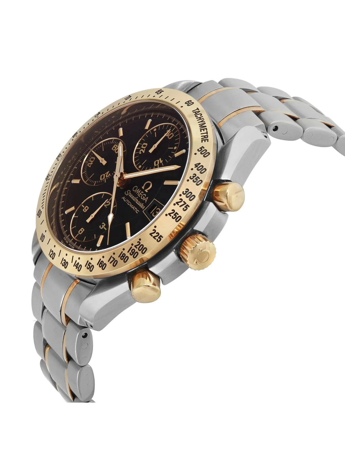 Men Speedmaster 3313.50.00 Omega Automatic 39 Watch Gold Steel (Good) Pre-owned
