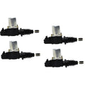 Passenger Set Teledu Actuators Door Rear Driver of Lock & Front 4 Suburban for Side