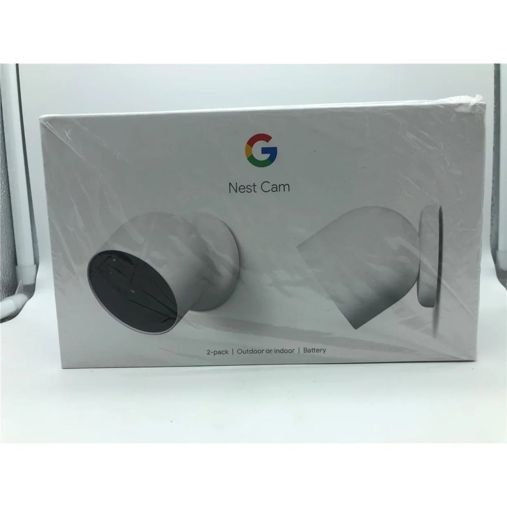 Snow Home or Cam Outdoor Google Security Camera Outdoor Indoor and - | for Cameras 2-Pack Nest Battery Wireless Indoor - Security