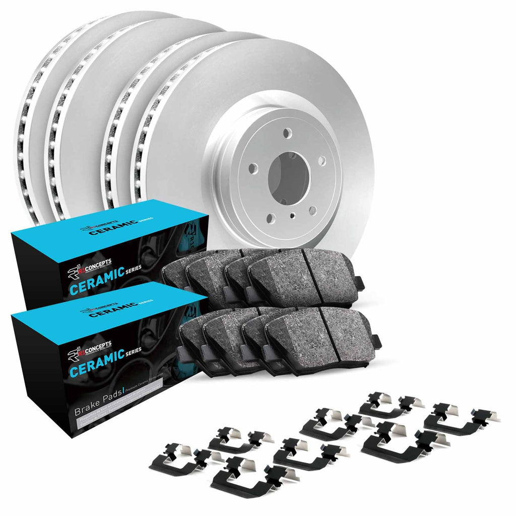 2002-2003 59054 Wdwh2 Carbon Ceramic select: Rotor Concepts Coated CIVIC HONDA SI Fits R1 R1 With Pads Concepts Brake