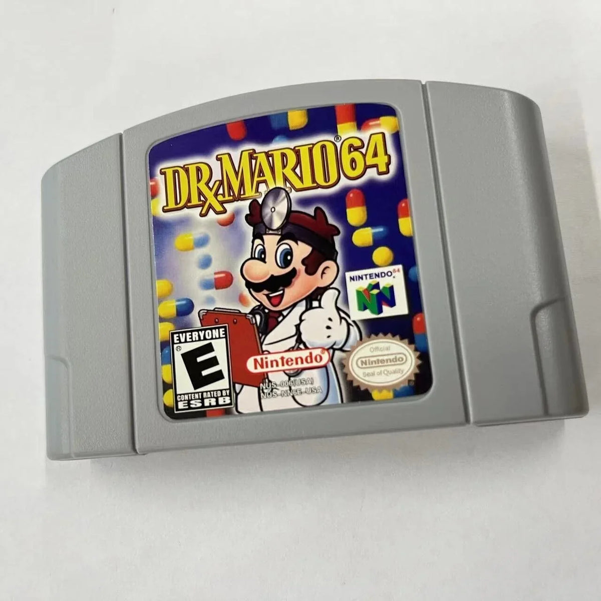'- Game Card Video Nintendo Mario Cassette Console U.S.A. 64 N64 for Dr. version