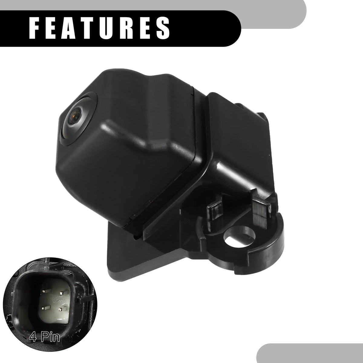 View Back Up Plastic 2009-2015 for Rear Black No.86790-04010 Tacoma Camera Toyota