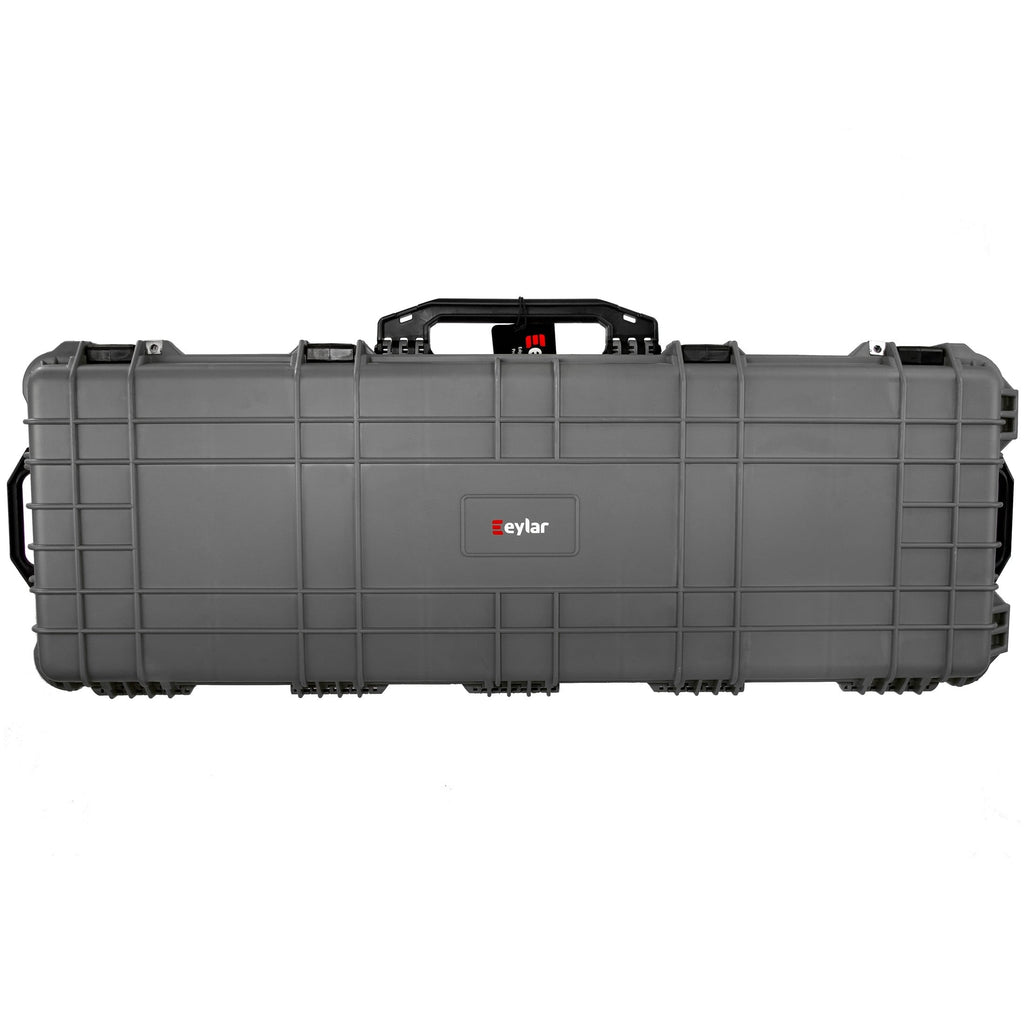 Case with Inch Eylar Crushproof, 38" Lockable Roller Valve Gray Mil-Spec Hard Pressure Fittings & Waterproof with Foam,